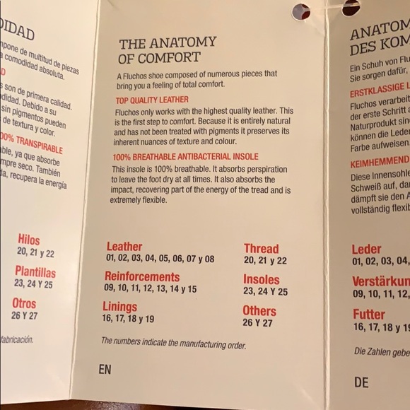 Fluchos 8412 cognac leather oxfords - Picture 9 of 11